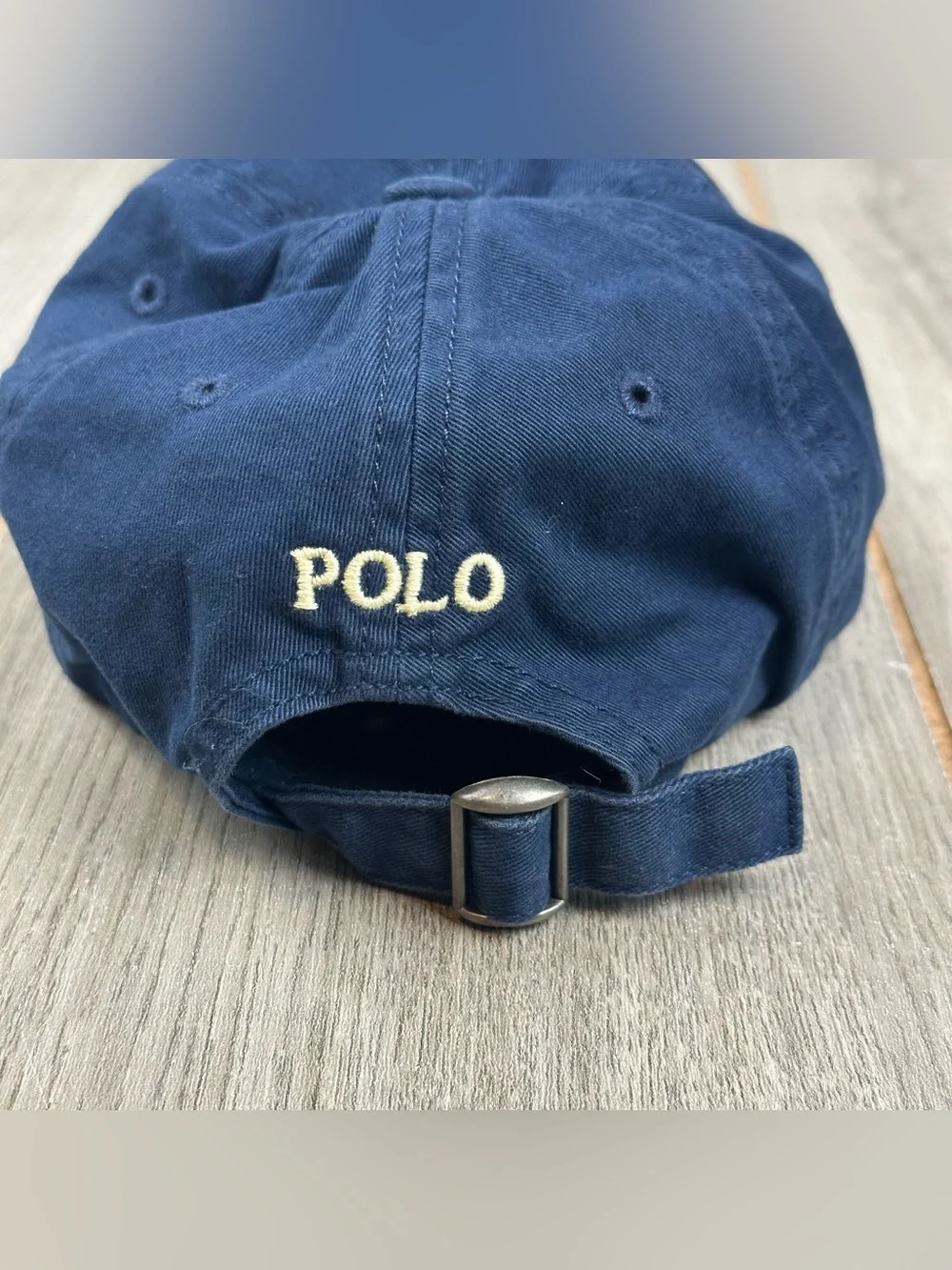 Polo Ralph Lauren Baseball Cap Toddler 2T-4T Strap back Hat Blue